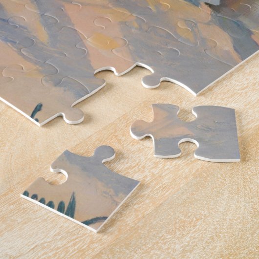 In de zon | Edward Cucuel Legpuzzel (Zijkant)