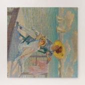 In de zon | Edward Cucuel Legpuzzel (Horizontaal)