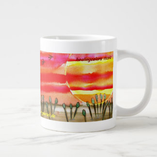 ...in de zon...kunst van Jutta Gabriel... Grote Koffiekop