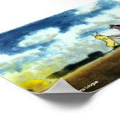 In de zon poster (Hoek)