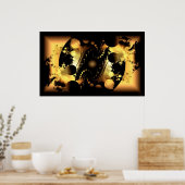 In de zon poster (Keuken)