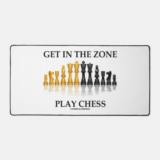 In de Zone spelen schaakadvies Bureaumat (Voorkant)