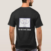 In de zone t-shirt (Achterkant)