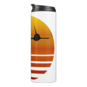 In de Zonsondergang - De Blackbird Thermosbeker (Geroteerd rechts)