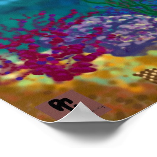 In de zwemtocht poster (Hoek)