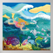 In de zwemtocht poster (Voorkant)