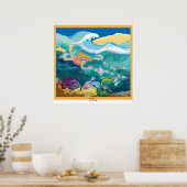 In de zwemtocht poster (Keuken)