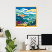 In de zwemtocht poster (Thuiskantoor)