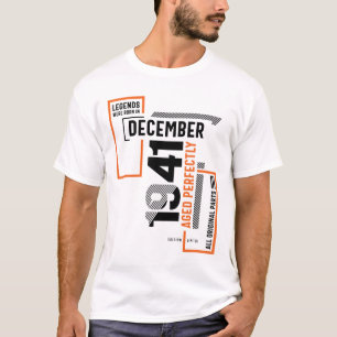 In december 1941 werden 80e verjaardag van de Lege T-shirt