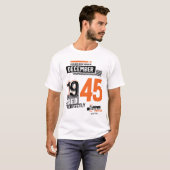 In december 1945 werden 76e verjaardag van de Lege T-shirt (Voorkant volledig)