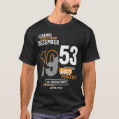 In december 1953 werden 68e verjaardag van de Lege T-shirt (Voorkant)