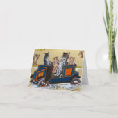 In Deep Water by Louis Wain Bedankkaart (Voorkant)