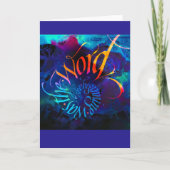 "In den Beginne" 5" x 7" Vouwkaart Kaart (Voorkant)