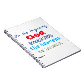 In den beginne schiep God Notitieboek (Rechterzijde)