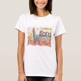In den beginne t-shirt