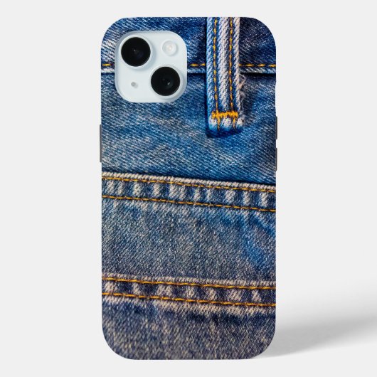 In denim Case-Mate iPhone case (Achterkant)