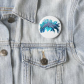 In der Delfin - Schule Ronde Button 5,7 Cm (In situ)