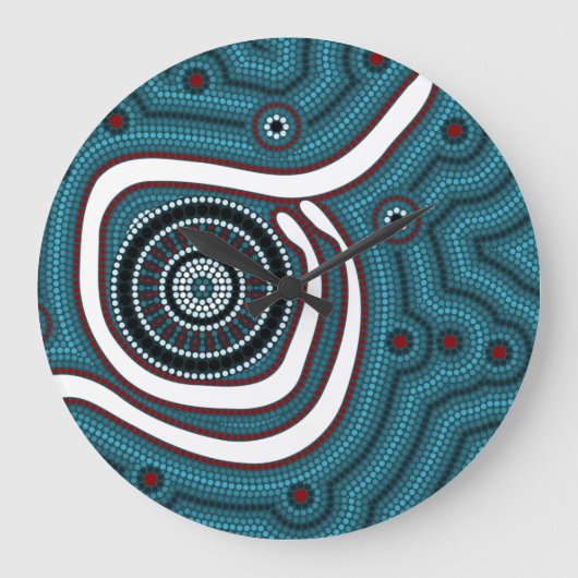 In der Mitte von Nirgendwo - In the middle of nowh Grote Klok (Voorkant)