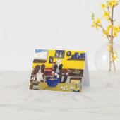 in der Weihnachtsbäckerei bei Familie Border Colli Kaart (Gele Bloem)