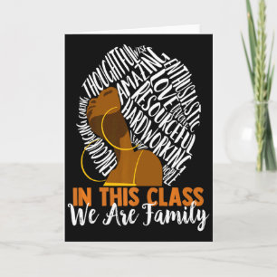 In Deze Cl Zijn We Familie Black History Month Te  Kaart