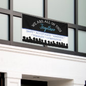 In deze eenheid buiten spandoek (Buitenkant Gebouw)