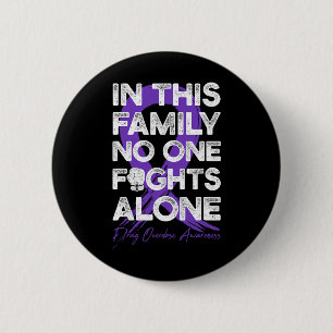 In deze familie niemand vechten alleen drugs overd ronde button 5,7 cm