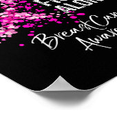 In deze familie vecht alleen borstkanker Awarenes Poster (Hoek)