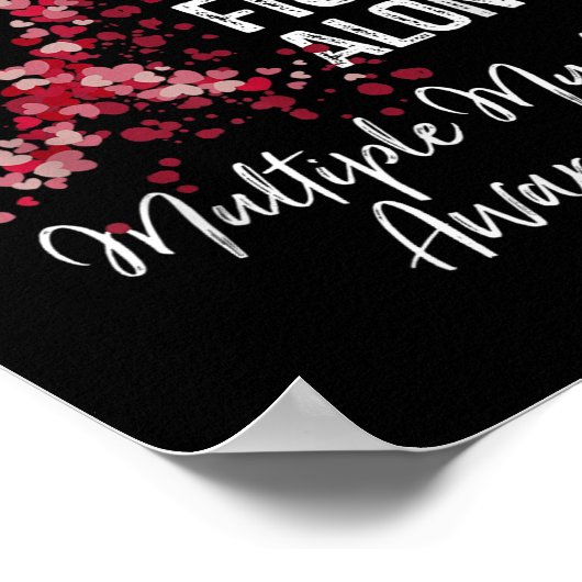 In deze familie vecht alleen tegen multipel myeloo poster (Hoek)