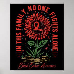 In Deze Familie Vecht Niemand Alleen Bloedkanker A Poster