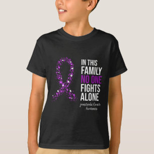In deze familie vecht niemand alleen het pancreask t-shirt