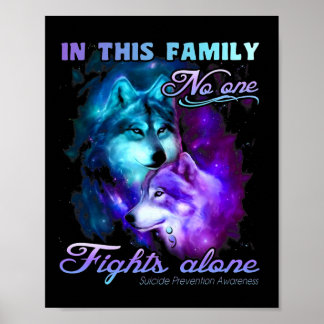 In deze familie vecht niemand alleen poster