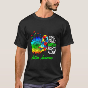 In deze familie vecht niemand alleen tegen autisme t-shirt