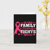 In deze familie vecht niemand alleen tegen borstka kaart (Gele Bloem)