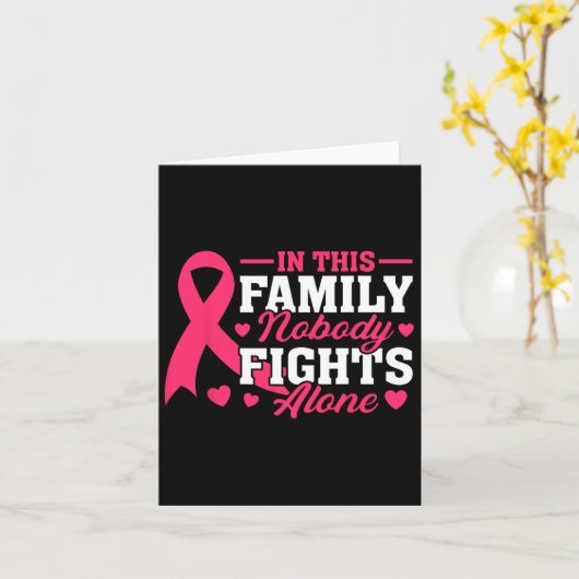 In deze familie vecht niemand alleen tegen borstka kaart (Gele Bloem)