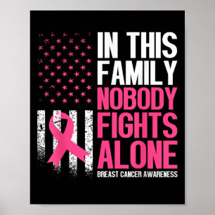 In Deze Familie Vecht Niemand Alleen Tegen Borstka Poster