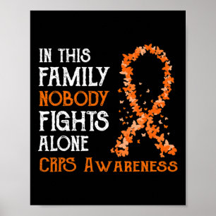 In deze familie vecht niemand alleen tegen CRPS Poster