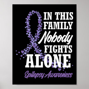 In deze familie vecht niemand alleen tegen epileps poster