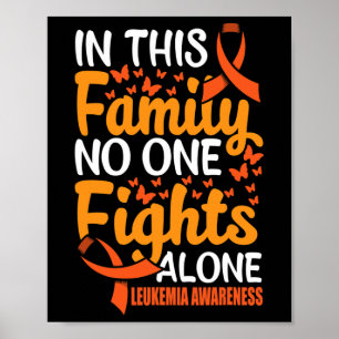 In deze familie vecht niemand alleen tegen leukemi poster