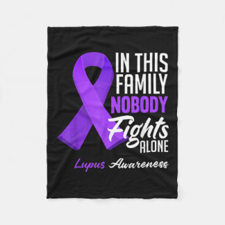 In deze familie vecht niemand alleen tegen Lupus B Fleece Deken