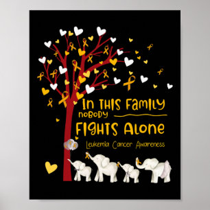 In deze familie vecht niemand tegen leukemie allee poster