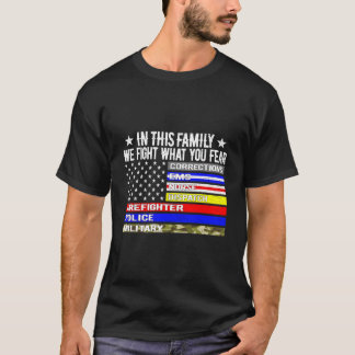 In Deze Familie Vechten We Jij Bent Bang Voor Ons T-shirt