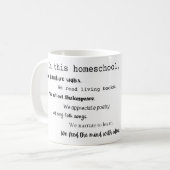 "In deze Homeschool" Charlotte Mason mok (Voorkant links)