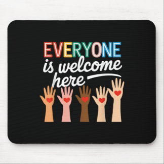 In deze kamer is iedereen welkom hier leraar Stud Muismat