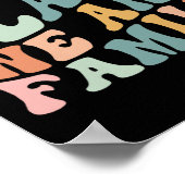 In deze klas zijn we familie terug naar school poster (Hoek)