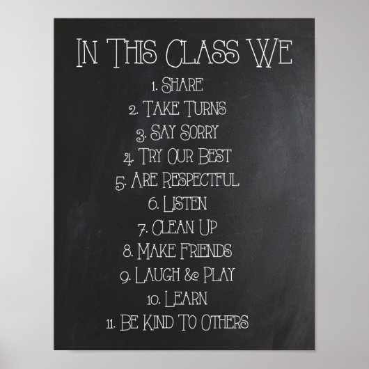 In deze klasse... poster (Voorkant)