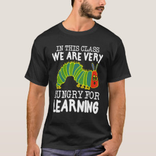 In deze klasse zijn we erg benieuwd naar leren t-shirt