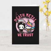 IN DEZE METAAL VERTROUWEN WE KAART (Gele Bloem)