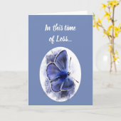 In deze tijd van verlies, troost de Schrift Butter Kaart (Gele Bloem)