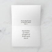 In deze tijd van verlies, troost de Schrift Tree L Kaart (Binnen)