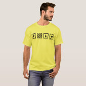 In deze volgorde - Tee Shirt (Voorkant volledig)